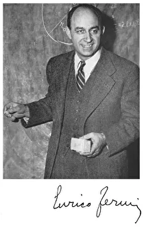 Enrico Fermi, Italian-born American nuclear physicist
