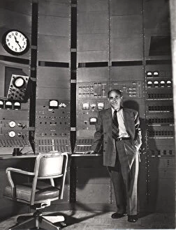 Atomic Energy Gallery: Enrico Fermi, Italian-born American nuclear physicist, c1942