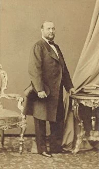 Bergamasco Collection: Enrico Tamberlik (1820-1889) in St. Petersburg (at time as Don Alvaro in Opera La forza del destino)
