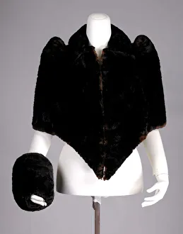 Matching Prints: Ensemble, American, ca. 1890. Creator: Unknown