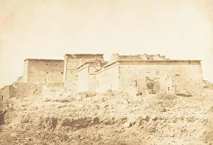 Ensemble du Temple d Isis a Philae - Vue prise au Nord, April 1850