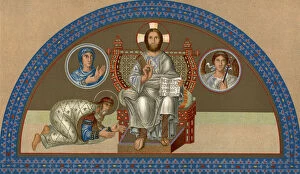The Enthroned Christ, (1902)