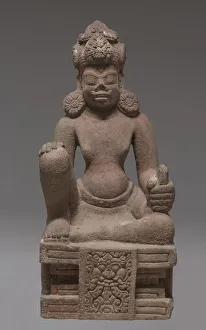 Enthroned planetary deity, 850-875. Creator: Unknown