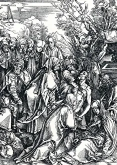 Burying Prints: The Entombment, 1498 (1906). Artist: Albrecht Durer