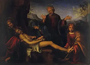 Grief Prints: The Entombment, 1500. Creator: Francesco Francia