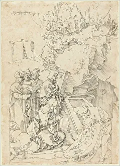 Entombment Prints: The Entombment, 1504. Creator: Albrecht Durer