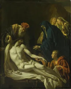 Grief Prints: Entombment, 1703. Creator: Adriaen van der Werff