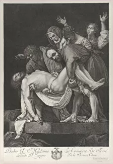Caravaggio Gallery: The Entombment, 1772-1824. Creator: Tommaso Piroli
