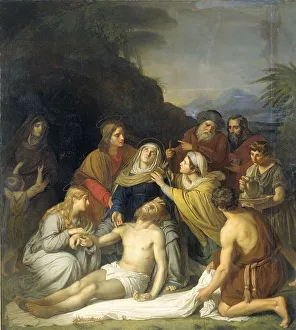 The Entombment, 1830. Creator: Cornelis Kruseman