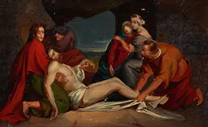 Saint Magdalene Prints: The Entombment, between 1840-1850. Creator: Jozef Simmler
