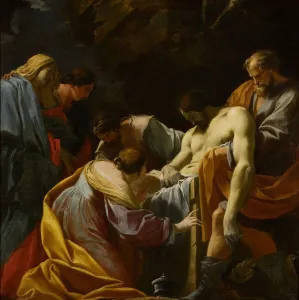 Vouet Prints: The Entombment. Artist: Vouet, Simon (1590-1649)