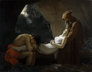Anne Louis 1767 1824 Prints: The Entombment of Atala, 1808. Creator: Girodet de Roucy Trioson, Anne Louis (1767-1824)