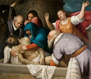 Titian Gallery: The Entombment of Christ, 1500-1600. Creator: Unknown