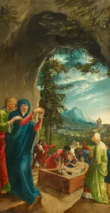 The Entombment of Christ, 1518. Artist: Altdorfer, Albrecht (c. 1480-1538) The Entombment of Christ, 1518. Artist: Altdorfer, Albrecht (c. 1480-1538)