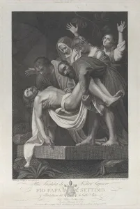 Entombment Prints: The Entombment of Christ, 1817. Creator: Ignazio di Paolo Bonajuti