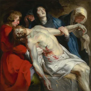 The Entombment of Christ, c. 1612. Artist: Rubens, Pieter Paul (1577-1640) The Entombment of Christ, c. 1612. Artist: Rubens, Pieter Paul (1577-1640)
