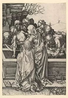 The Entombment of Christ, ca. 1435-1491. Creator: Martin Schongauer