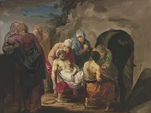 Sadness Prints: Entombment of Christ. Creator: Willem Joseph Laquy