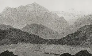 Misty Prints: Entrance to the Bolan Pass, (present-day Pakistani territory), 1878. Creator: Unknown