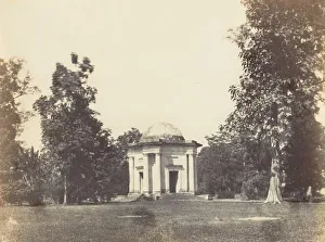 Botanic Garden Prints: [Entrance to Botanical Gardens, Calcutta], 1850s. Creator: Captain R. B. Hill