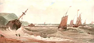 Charles Holme Prints: The Entrance to Boulogne Harbour, (c1900). Creator: Unknown