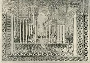 Alhambra Granada Collection: Entrance to the Court of the Lions, 19th century, (1907). Creator: Unknown