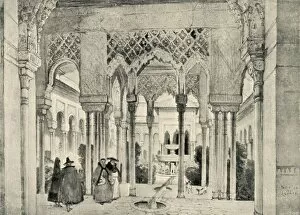 Alhambra Granada Collection: Entrance to the Court of the Lions, c1830, (1907). Creator: Unknown