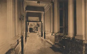 Foyer Prints: Entrance to the Cuban Embassy in Brussels, Belgium, 1927. Creator: Unknown