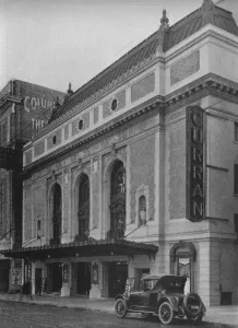 Yerba Buena Prints: Entrance facade, the Curran Theatre, San Francisco, California, 1925