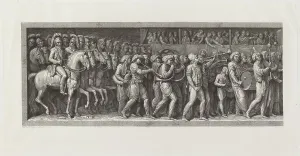 Etchings Prints: The Entrance of the French into Milan, 15 May 1796, 1805/1816. Creator: Adolphe Appian