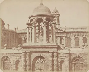 Photogravure Prints: Entrance Gateway, Queens College, Oxford, April 9, 1843