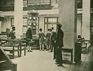 Air Travel Gallery: Entrance Hall, London Air Station, 1927