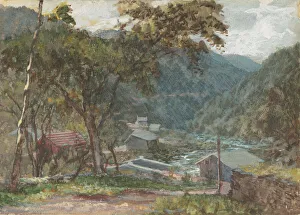Catskills Collection: Entrance to Kauterskill Clove, Catskill Mountains, 19th century. Creator: Unknown