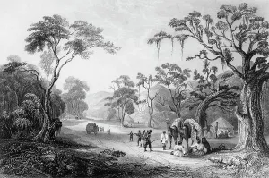 Roberts Emma Prints: Entrance to the Keree Pass, 1845. Creator: Unknown