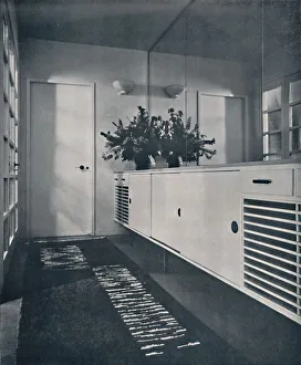 Chermayeff Collection: Entrance lobby at Shrubs Wood, Chalfont St. Giles, 1936