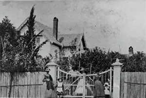 Brisbane Prints: Entrance to old Cumbooquepa, the residence of Thomas Blacket Stephens