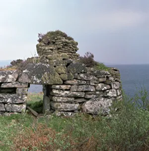 Entrance of the promontory fort Dun Gruieag