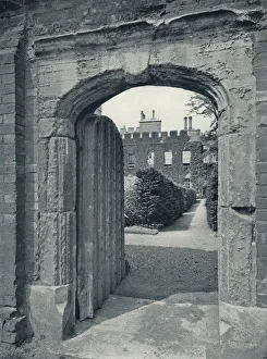 Lodge Prints: Entrance to the Provosts Lodge from Playing Fields, 1926