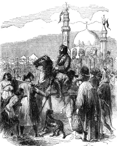 Rank Prints: Entrance of Said Pasha into Cairo, 1854. Creator: Unknown