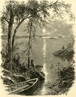 Ontario Prints: Entrance to Thousand Islands, 1874. Creator: John J. Harley
