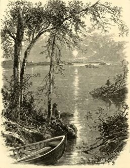 James D Collection: Entrance to Thousand Islands, 1874. Creator: John J. Harley