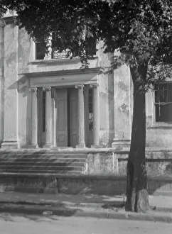 Entrance to an unidentified building, New Orleans or Charleston, South Carolina, c1920-c1926. Creator: Arnold Genthe