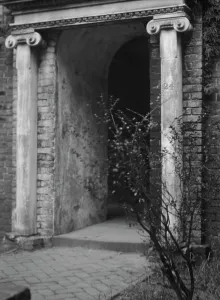 Walkway Prints: Entrance to an unidentified building