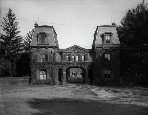 Campus Prints: The Entrance, Vassar College, c1904. Creator: Unknown