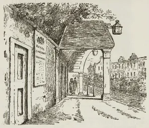 Porch Prints: Entrance to Vauxhall Gardens, 1888. Creator: Unknown