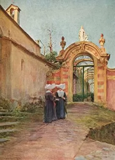 Hutchinson Gallery: Entrance to the Villa Centurione, S. Margherita Ligure, c1910, (1912)