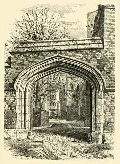 Sir Hc Maxwell Lyte Gallery: Entrance to Westons Yard, 1911. Creator: Unknown