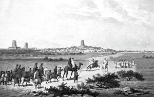 Malian Prints: Entrée de Barth a Tombouctou le septembre 1853; L'Ouest Africain