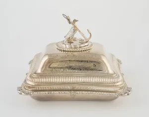 Entree Dish with Cover from the Hood Service, London, 1806 / 07. Creator: Paul Storr