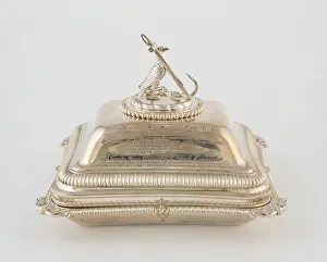 Entree Dish with Cover from the Hood Service, London, 1806 / 07. Creator: Paul Storr